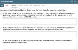 Creating Multiple Short Answer Question in the eSystem exam software